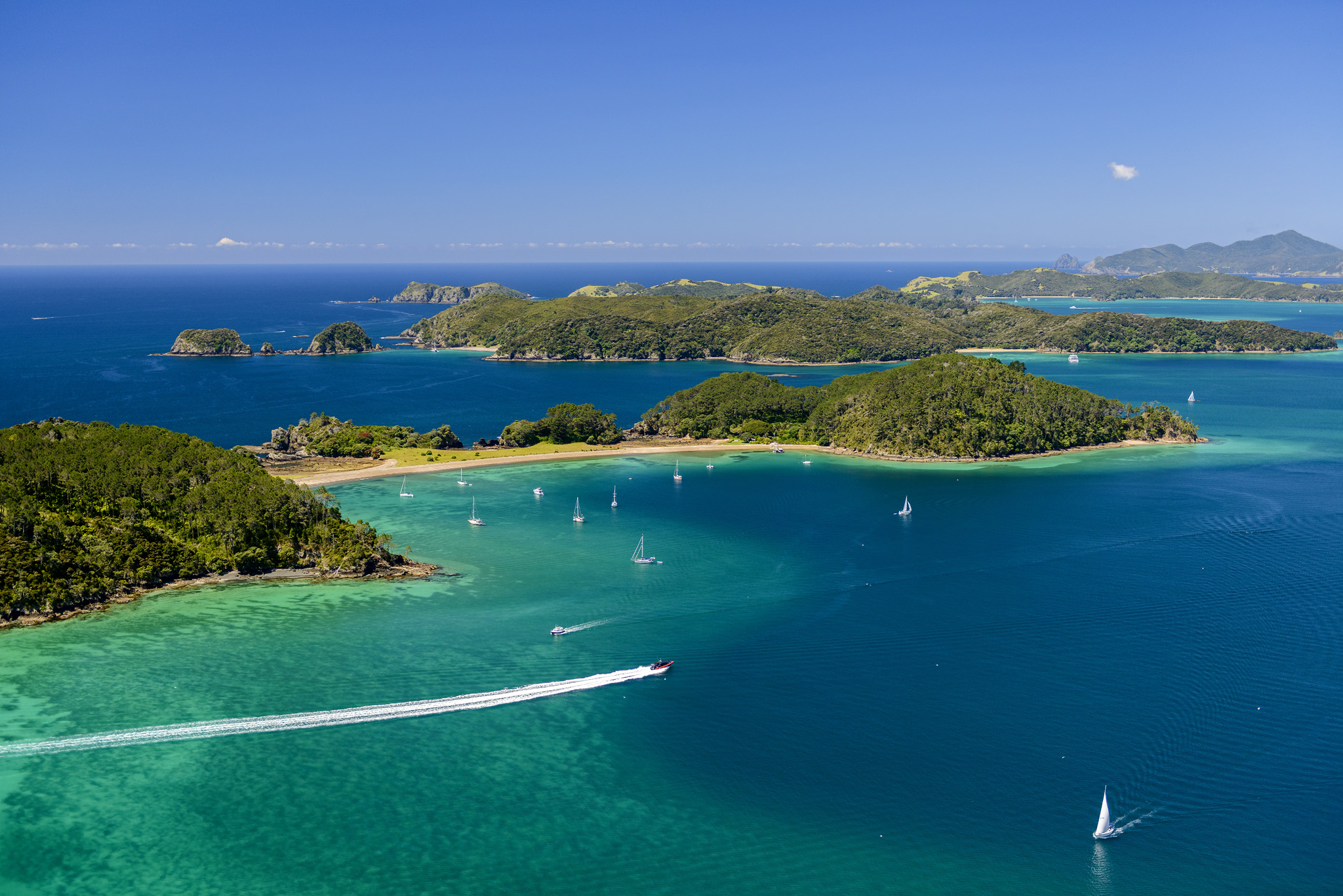 Bay of Islands coastal landscape